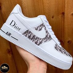 Air Force One Shoes, Dior Monogram, Custom Shoes Diy