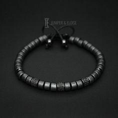 "top jewelry gifts for men and women, gifts for boyfriend, unique gifts ideasHandmade bracelet made with 6mm Silver Gray ceramic Mykonos beads and Rhodium plated 925 silver spacer beads featuring black CZ Diamond stones. It's adjustable, utilizing a sliding knot made with macrame cord and is easy to put on and take off by yourself. Ceramic beads are handmade and unique with vibrant colors. Please choose one of the 2 size options (For Men or Women) from dropdown menu. Men`s Size : 7\"- 8.5\" (18 Adjustable Gray Beaded Bracelets With 8mm Beads, Adjustable Gray 8mm Beads Bracelets, Adjustable Gray Gemstone Beads Bracelets, Adjustable Gray Gemstone Beads Bracelet, Adjustable Gray Hand-strung Bracelet, Boyfriend Unique Gifts, Gifts For Boyfriend Unique, Red Beaded Bracelet, Artisan Bracelets