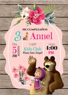 an animal themed birthday party with pink flowers