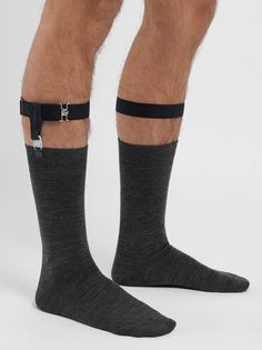 Men’s sock garters - Sock garters from John Henric.
Using a pair of sock garters is a stylish way to keep your socks in place. It was during the 1940's as the use of mens sock garters were most common. Today they are used both for their unique function but also as a great accessory, or for nostalgia. Mens Garters, Sock Garters, Husband Clothes, Fashion Timeline, Masculine Fashion, Black Socks, Garters, Mens Socks, Suspenders