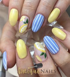 Spring Nail Designs, Nails Spring, Nails Almond, Spring Nail