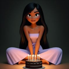 Disney Movie Art, Disney Princess Makeover, Cute Birthday Pictures, Chica Cool, Disney Princess Fashion, Disney Princess Pictures, Cute Cartoon Pictures, Black Art Pictures, Cartoon Profile Pics