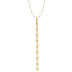 [Diamond Engagement Rings, Diamond Stud Earrings, and Gold Jewelry Online]-Angelucci Jewelry Elegant Luxury Lariat Necklace With Cable Chain, Luxury Gold Plated Lariat Necklace For Formal Occasions, Luxury Gold Chain Lariat Necklace For Formal Occasions, Luxury Gold Lariat Necklace For Formal Events, Luxury Cable Chain Lariat Necklace, Luxury Yellow Gold Lariat Chain Necklace, High-end Gold Lariat Jewelry, Luxury Formal Lariat Necklace With Gold Chain, Luxury Yellow Gold Lariat Necklace For Women