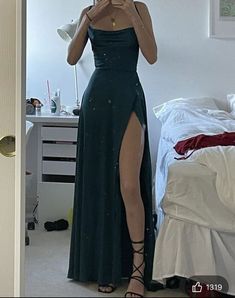 black sattin dress, formal dress, black dress, high heels, black high heels, starps dress, spaggeti dress, tight dress, date dress, prom dress, sexdy dress Hot Prom Dress, Dresses Hoco, Classy Prom Dresses, Stunning Prom Dresses, Cute Prom Dresses, Pretty Prom Dresses, Prom Outfits, Black Prom Dresses