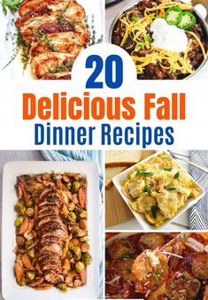 the top 20 delicious fall dinner recipes