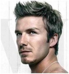 David Beckham! He has the same B-day as me! David Beckham Faux Hawk, David Beckham Pictures, David Beckham Haircut, David Beckham Hairstyle, Beckham Hair, Mohawk Hairstyles Men, Mohawk Hairstyles, Haircut Inspiration, Faux Hawk