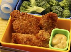 the meal is prepared and ready to be eaten in the lunchbox or on the table