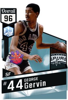 a basketball card with the number four on it