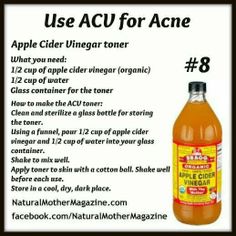 ACV facial toner Acv For Acne, Apple Cider Vinegar Uses, Apple Cider Vinegar For Skin, Apple Cider Benefits, Skin Remedies, Skin Care Remedies, Skin Cleanser Products