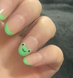 30 FABULOUS NAIL DESIGNS - valemoods in 2022 | Hello nails, Anime nails, Short acrylic nails designs Hello Nails, Cute Simple Nails, Simple Gel Nails, Green Nail, Soft Nails, Kawaii Nails, Short Acrylic Nails Designs, Short Nail Designs, Simple Nail Designs