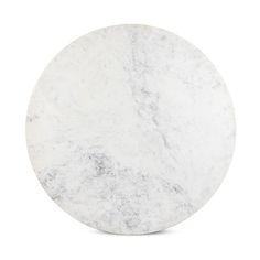 a white marble plate on a white background