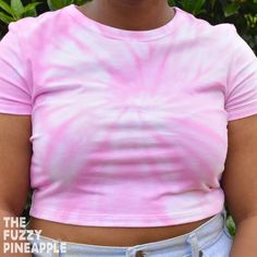 Pastel Cotton Candy Tie Dye Spiral Swirl Crop Top in Pink – The Fuzzy Pineapple LLC. Handmade + Custom Art, Apparel, and Accessories Local Boutique and Gift Shop in Tallahassee FL USA Kawaii Cotton Candy, Pastel Cotton Candy, Tie Dye Spiral, Pastel Tie Dye, Tie Dye Crop Top, Pink Tie, Pink Tie Dye, Lightweight Shorts, Local Boutique