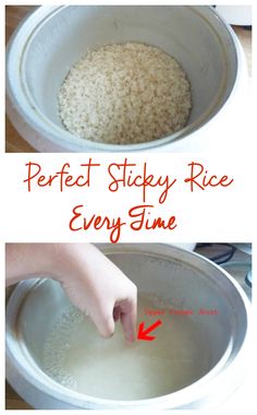 how to make perfect sticky rice for every time in the instant pressure cooker or slow cooker