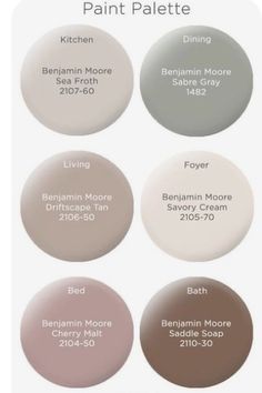 the best neutral paint colors for every room in your home, including beiges and browns