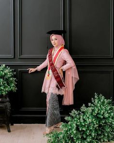 Kebaya Wisuda Graduation, Kebaya Wedding, Dress Kebaya, Kebaya Brokat, Muslimah Outfit, Kebaya Muslim, Modern Hijab