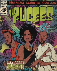 the fugees cover art for their new album, the fugees back