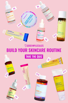 Wondering what your skin care routine should be? We have the answer! Skincare Quiz, Glowup Tips, Preppy Skincare, Skin Care Quiz, Facial Cleaning, Future Wardrobe, Beauty Guide, 7th Grade, Brightening Serum