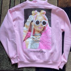 Never Used Still Has Tags Size Medium Zip Down Hoodie With Pockets Front & Back Graphic Barbie Hoodie, Shoes Outfit Fashion, Shoes Outfit, Barbie Girl, Womens Skirt, Sweaters For Women, Size Medium, Fashion Outfits, Skirt