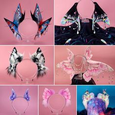 Mythical Halloween Costumes, Pastel Goth Accessories, Custom Outfits, Cosplay Diy, Ear Headbands, Fantasy Jewelry, Add Ons, Cosplay Outfits, Character Outfits