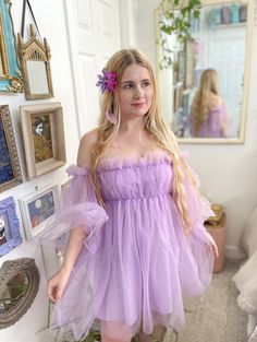 Wonderland Dress Outfits, Disneybound Outfits Ariel, Rapunzel Outfit Ideas, Rapunzel Disneybound, Ariel Disneybound, Disneyland Dress, Disneybounding Ideas, Iconic Disney Characters