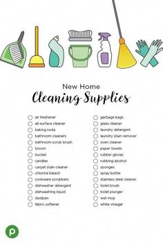 Be prepared for a smooth move with these ten great pinnable resources to help you prepare for moving timePin moving checklistsmoving hacks and more New Home Cleaning, Cleaning Supplies Checklist, Cer Nocturn, Cleaning Supplies List, Studera Motivation