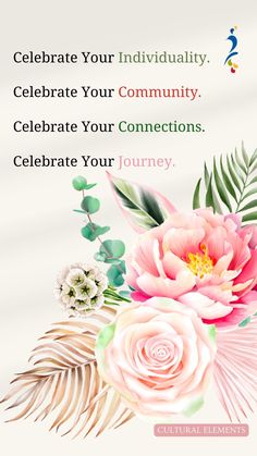 Celebrate your individuality, the community that shapes you, the connections that define you, and the journey that continues to unfold before you.

#IndividualityCelebrate #CommunityJoy #ConnectionCelebrate #JourneyAppreciation #UniquePaths The Community, The Journey