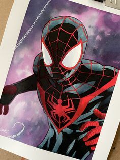 #newyork #newyorkfashion #nycwomensfashion #trending #foryou #foryourfeed #foryoupage Miles Morales Drawing, Miles Morales Spider Man, Marvel Art Drawings, Pokemon Painting, Spider Man Miles, Spider Man Miles Morales, Abstract Pencil Drawings, Spiderman Drawing, Conceptual Drawing