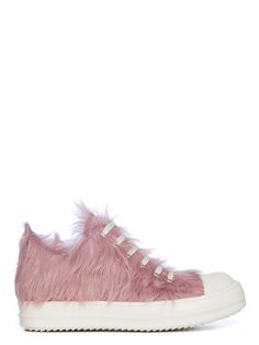 Fur Rick Owens, Pink Rick Owens, Cute Online Clothing Stores, Rick Owens Shoes, Rick Owens Sneakers, Rick Owens Women, Pink Milk