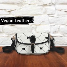 This coquette bag is a luxury vegan leather handbag and leather purse, making it a perfect gift for your wife on her 21st birthday or as a graduation gift. This fashionable bag is also an ideal gift idea for a teen girl. Other Items with this Design Card Holder: https://luxurygiftsbykerry.etsy.com/ca/listing/1701169918/dark-coquette-accessories-faux-leather  Wallet - https://luxurygiftsbykerry.etsy.com/ca/listing/1715352065/dark-coquette-bow-cute-wallet-graduation FEATURES: * Material: Vegan Lea Rectangular Faux Leather Bag With Card Slots, Rectangular Faux Leather Bags With Card Slots, Faux Leather Satchel Shoulder Bag Gift, Coquette Accessories, Coquette Bag, Purse Making, Dark Coquette, Cute Wallets, Vegan Leather Handbag