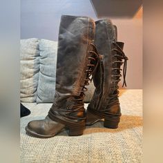 Freebird Coal Color: Stone Only Worn A Few Times, Great Condition! Freebird By Steven, Color Stone, Shoes Heels Boots, Shoes Women Heels, Heeled Boots, Shoes Heels, Size 6, Women Shoes, Boots