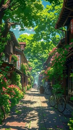 Anime Street, Studio Ghibli Background, Ghibli Artwork, Japon Illustration, Anime Artwork Wallpaper