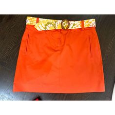 New~ J. Crew Citrusy Orange Poplin 100% Cotton Mini Skirt With Belt Super Cut And Stylish, Front Zipper, Cargo Style Unlined, Front Pockets Sz: 2 Measurements : Waist -30“, Length-16”, Hip-38" Brand New With No Tag! I Describe My Items To The Best Of My Ability. If You Find That The Item Or Its Condition Is Different Than Described, Please Contact Me And I Will Resolve Any Issues Asap Shipping Discount Is Available For Multiple Purchases. Spring Cotton Skort With Belt Loops, Cotton Mini Skirt With Belt Loops For Work, Workwear Mini Skirt With Zip Fly, Orange Mini Skirt Bottoms With Pockets, Cotton Mini Skirt, Skirt With Belt, Cargo Style, Front Zipper, Mini Skirt