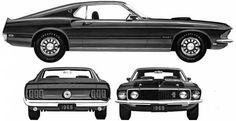 an old black and white drawing of a mustang