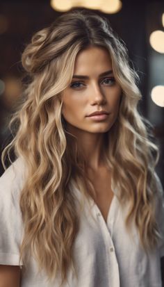 26+ Messy Ponytail Hairstyles » Hairstylester Hair Styles For Natural, Messy Ponytail Hairstyles, Hairstyles List, Messy Curls, White Woman, Spring Hairstyles, Boho Hairstyles, Curly Hairstyles