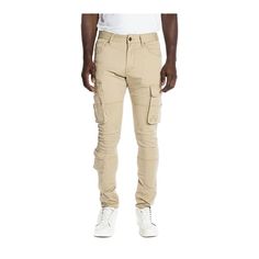 Wear Smoke Rise Cargo Pant All Year Long. Dress Them Up With A Classic Shirt For A More Formal Look, Or Pair Them With A Simple Tee-Shirt For A Casual, But Stylish Street-Wear Look. Cut In Soft Cotton Twill, This Style Features The Perfect Length, Cargo Pockets And A Relaxed Fit For Comfort And Movement. Fitted Utility Cargo Pants With Five Pockets, Simple Tee, Simple Tees, Mens Khakis, Cargo Pant, Formal Looks, Classic Shirt, Mens Clothing Styles, Cotton Twill