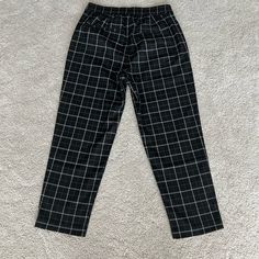 Nwot Gap Easy Pant Windowpane Dress Pants. New And Never Used. In Perfect Condition. Tags# Forever21, H&M, Chi Chi London, Asos, Anthropologie, Modcloth, Kate Spade, Zac Posen, Ted Baker, J Crew, Brooks Brothers, Banana Republic, Ralph Lauren Gap Black Casual Pants, Casual Black Gap Pants, Gap Black Bottoms For Fall, Gap Black Wide Leg Bottoms, Gap Black Wide Leg Pants, Gap Work Pants With Elastic Waistband, Gap High Waist Black Bottoms, Gap Black Workwear Pants, Black Gap Pants For Work