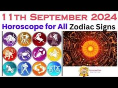 zodiac signs are displayed in front of a white background with the words horoscope for all zodiac signs