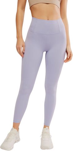 Introducing Free People's most essential legging yet. Featured in an ultra-smooth and soft-to-the-touch fabric that offers medium compression through any and all workouts. Designed to be your new go-to, these leggings are sleek, squat-proof, and sweat-wicking with a contoured high-rise waistband that holds you in as you move, plus it has a hidden front pocket. They’ve been tried, tested, and it’s true: leggings have never been better. Fit & Design: Sleek, high-rise silhouette Slightly cropped, 7 Colored Leggings, Never Better, Womens Athletic Outfits, Coloured Leggings, Never Been Better, High Waist Leggings, Best Leggings, Birthday Wishlist, Squat Proof