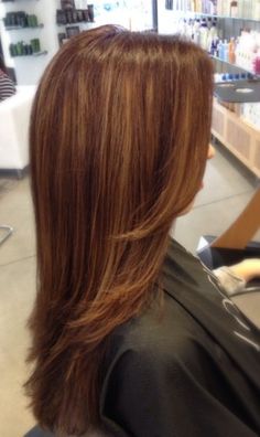 Brown hair color Warm Tone Hair, Caramel Highlights Straight, Caramel Highlights Straight Hair, Caramel Highlights Balayage, Warm Tone Hair Color, Warm Caramel Highlights, Color Highlights, Caramel Highlights, Hair Color And Cut