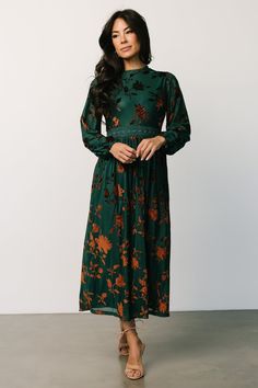 Looking for the perfect fall dress? Our Christine Velvet Embossed Midi Dress is perfect for the fall weather and is oh so lovely! Baltic Born, Fall Wedding Guest Dress, Velvet Maxi Dress, Guest Attire, Wedding Attire Guest, Embossed Design, Maxi Dress Navy, Pleated Midi Dress, Satin Maxi Dress