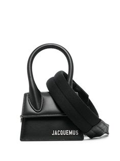 Le Chiquito mini bag from Jacquemus featuring black, calf leather, silver-tone logo lettering, internal logo patch, main compartment, foldover top with magnetic fastening, single top handle and detachable shoulder strap. Jacquemus Le Chiquito, Givency Antigona Bag, Leather Silver, Patch Logo, Mini Bag, Top Handle, Calf Leather, Crossbody Bag, Top Handle Bag