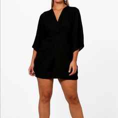 Sexy But Classy Dress. Nwt Black Half Sleeve Mini Dress For Summer, Chic Mini Dress With 3/4 Sleeves For Summer, Chic Summer Mini Dress With 3/4 Sleeves, Black Mini Dress With 3/4 Sleeves For Summer, Elegant Mini Dress With 3/4 Sleeves For Day Out, Summer Evening Mini Dress With Half Sleeves, Casual Half Sleeve Mini Dress For Party, Casual Party Dress With 3/4 Sleeves, Spring Half Sleeve Mini Dress For Night Out