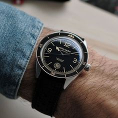 Cortina-1956-3H-Black-04 Watches Unique, 100m, Swiss Made, Vintage Leather, Vintage Looks, Time Piece, Leather Straps, Sapphire