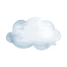 a white cloud is in the sky on a white background