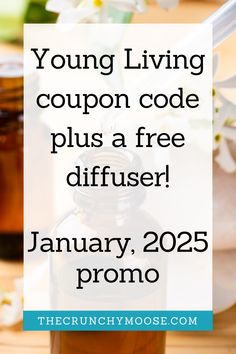 Hey there, oil-curious friend! You've been interested in ordering from Young Living for awhile and you've been waiting for the right time.  ​ ​Welp! The time is now! I have a discount code for you to get 10% off your 1st order PLUS a free diffuser! ​ ​For the rest of January, 2025, use my coupon code for 10% off your first order plus you'll get a free diffuser!  ​ ​Young Living Essential Oils discount / promo code The Time Is Now, Young Living Essential Oils, Young Living, Discount Code, Coupon Codes, Essential Oils, Coding