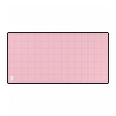 a pink mouse pad on a white background