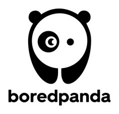 the logo for bored panda, an online store that sells bear - like items