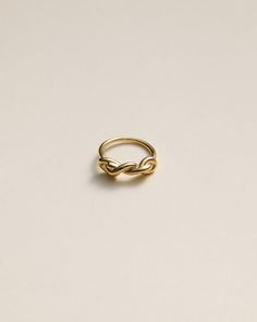 The Ainslie Knot Ring is the epitome of balance between dainty and bold. Crafted in 14K Recycled Gold Vermeil. All of THEIR rings are classic and modern unisex styles, easy to wear as a single statement piece or to be combined with other rings from our collection. Jewelry Stones, Earring Handmade, Knot Ring, Industrial Metal, Silver Shop, Recycled Gold, Ring Ideas, Earring Necklace, Ring Necklace