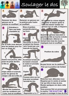 a poster with instructions on how to do the splits in spanish and english, including exercises for