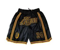 Basketball Shorts Men, Nba Basketball Shorts, Kobe Basketball, Kobe Bryant 8, Lakers Kobe, Black Shorts Men, Shorts Men, Active Shorts, Basketball Shorts